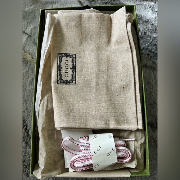 Women’s Multi-Color Gucci Basket Sneaker - Picture 3 of 13